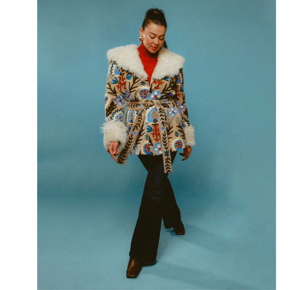 Aspen Belted Jacket | PR Sample