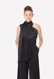 JULIA ALLERT - High Waist Trousers | Black buy at DOORS NYC