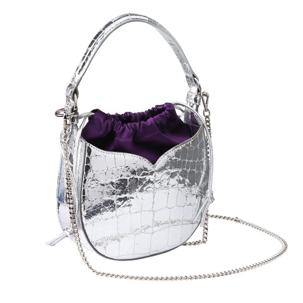 VIKELE STUDIO - Maria Mini Bag | Silver, buy at doors. nyc