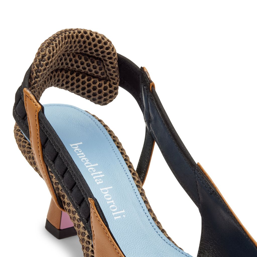 BENEDETTA BOROLI - Tea Slingback Hazelnut PR Sample at DOORS NYC PR showroom