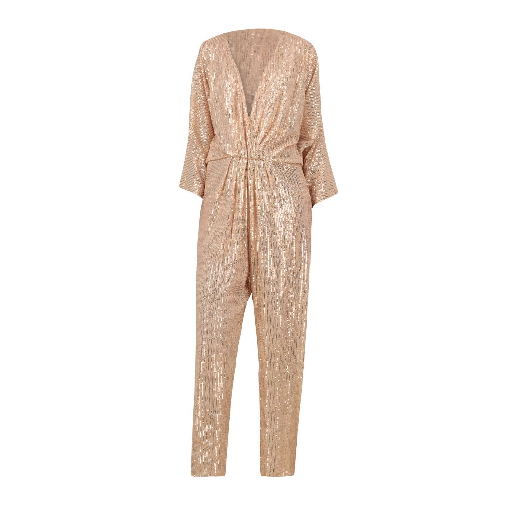 KAIANE DESIGNS - Twilight Sparkle Jumpsuit | Gold at DOORS NYC
