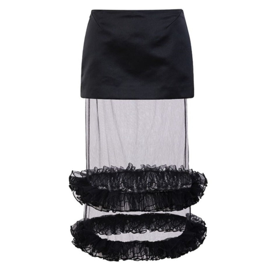 CHICTOPIA - Black Tulle Skirt, buy at DOORS NYC