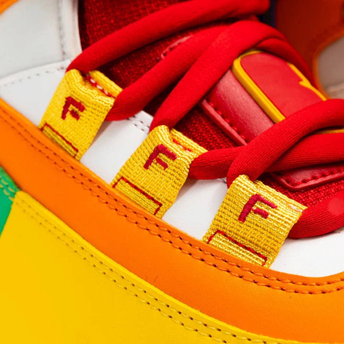 FRESHY - Pow Stomps Snowboard Boots Rainbow | PR Sample, PR Sample at DOORS NYC PR showroom
