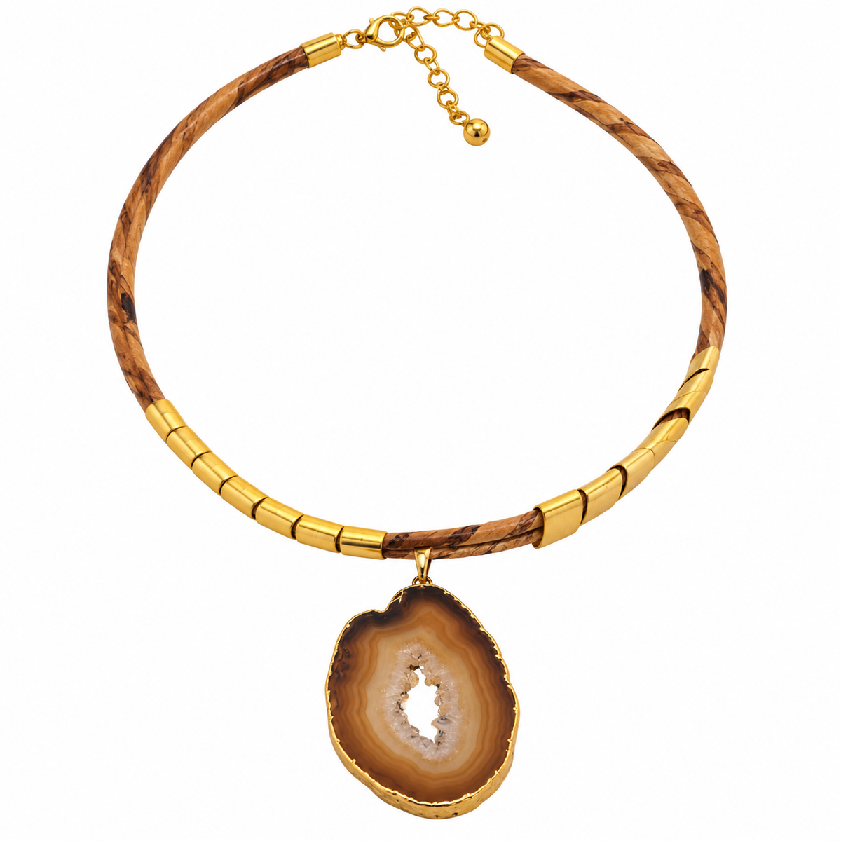 The Rock Banana Fiber Necklace