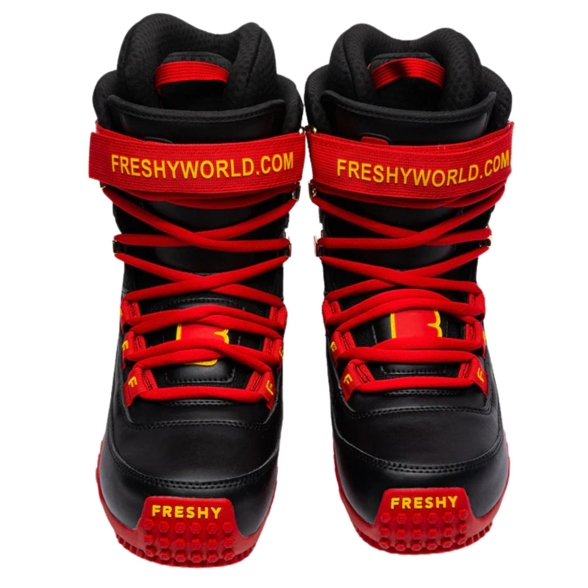 FRESHY - Pow Stomps Boots  Black PR Sample at DOORS NYC PR Showroom