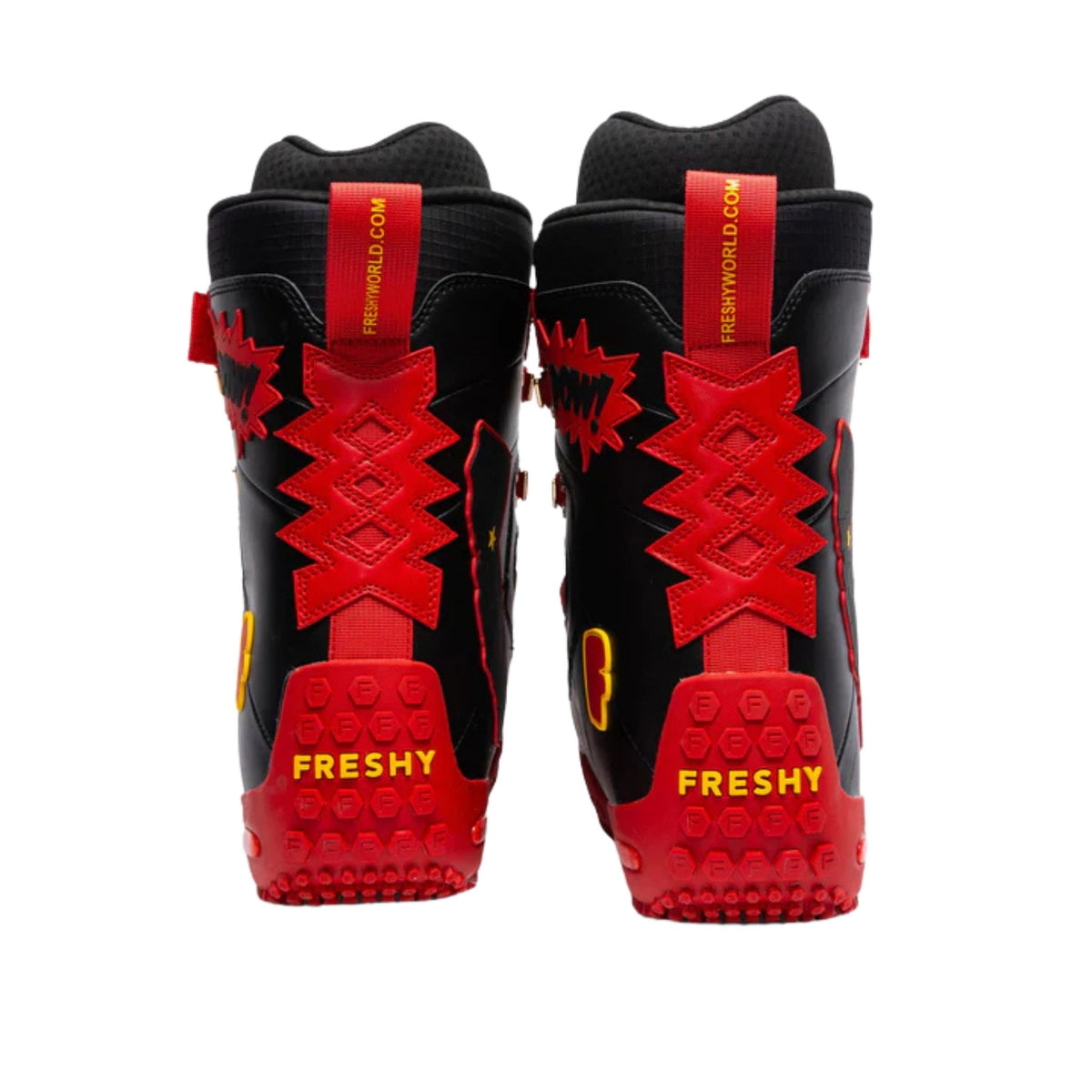 FRESHY - Pow Stomps Boots  Black PR Sample at DOORS NYC PR Showroom