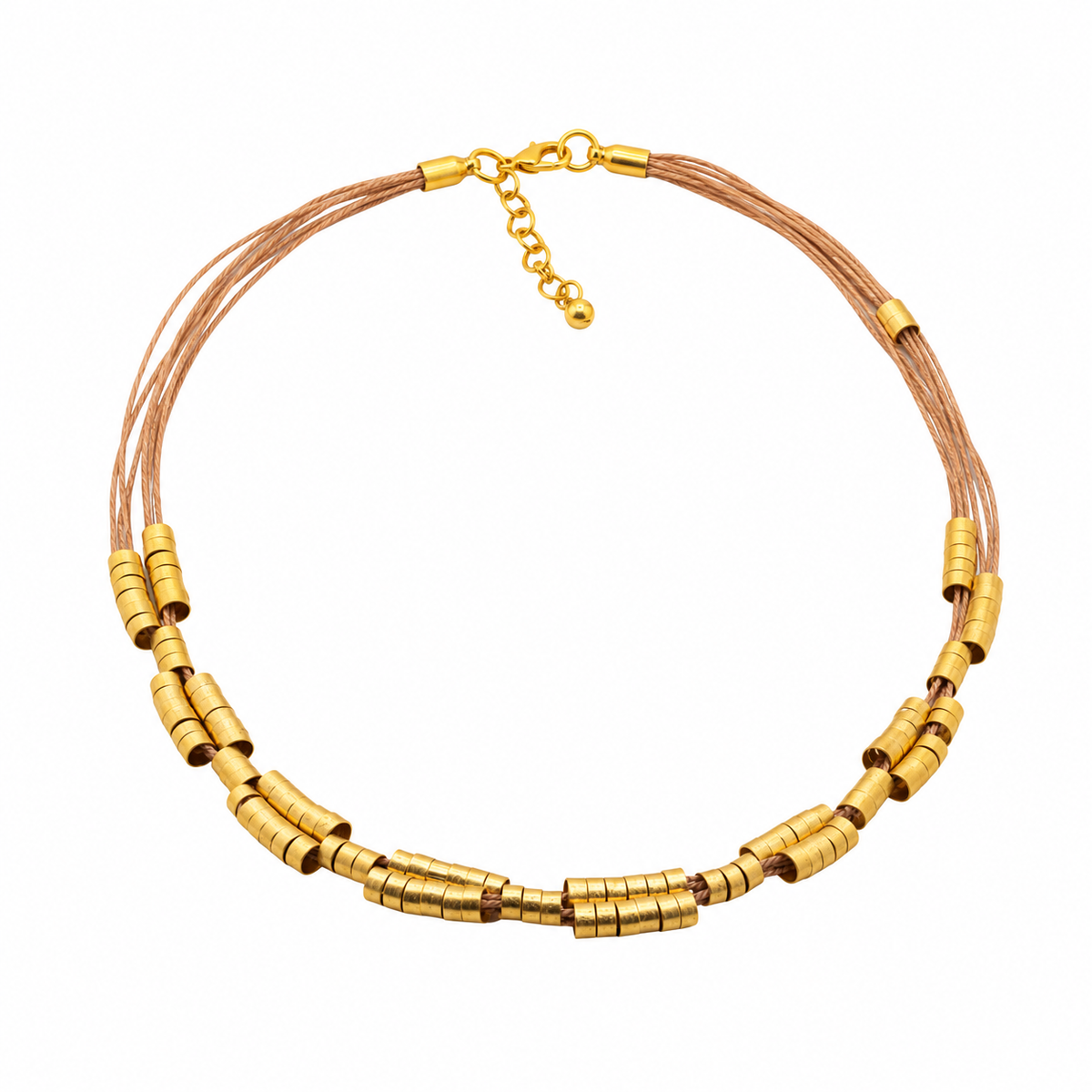 The Pleated Buriti Necklace