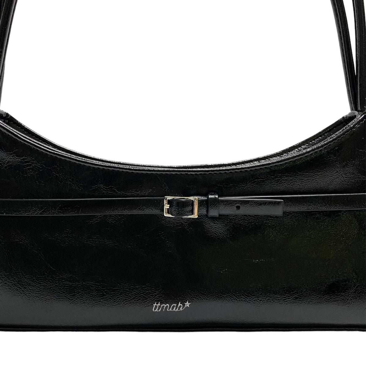 TTMAB - Mini Buckle Baguette Bag | Black, buy at DOORS NYC