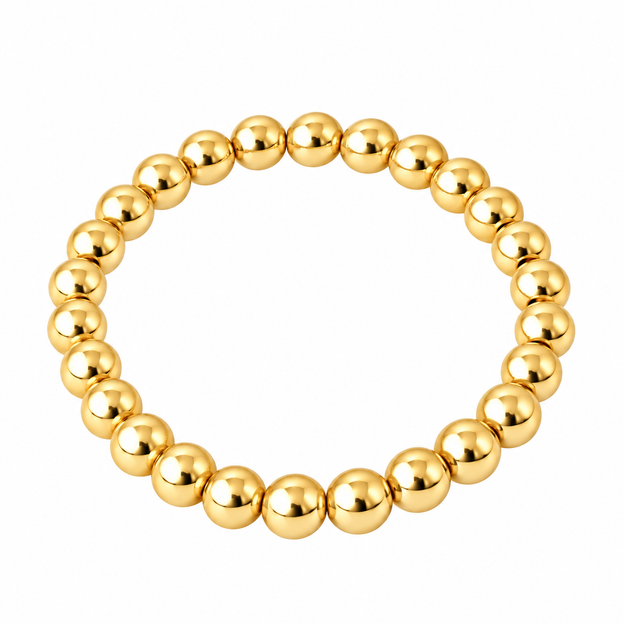 The Gold Stackable Bracelet 6mm