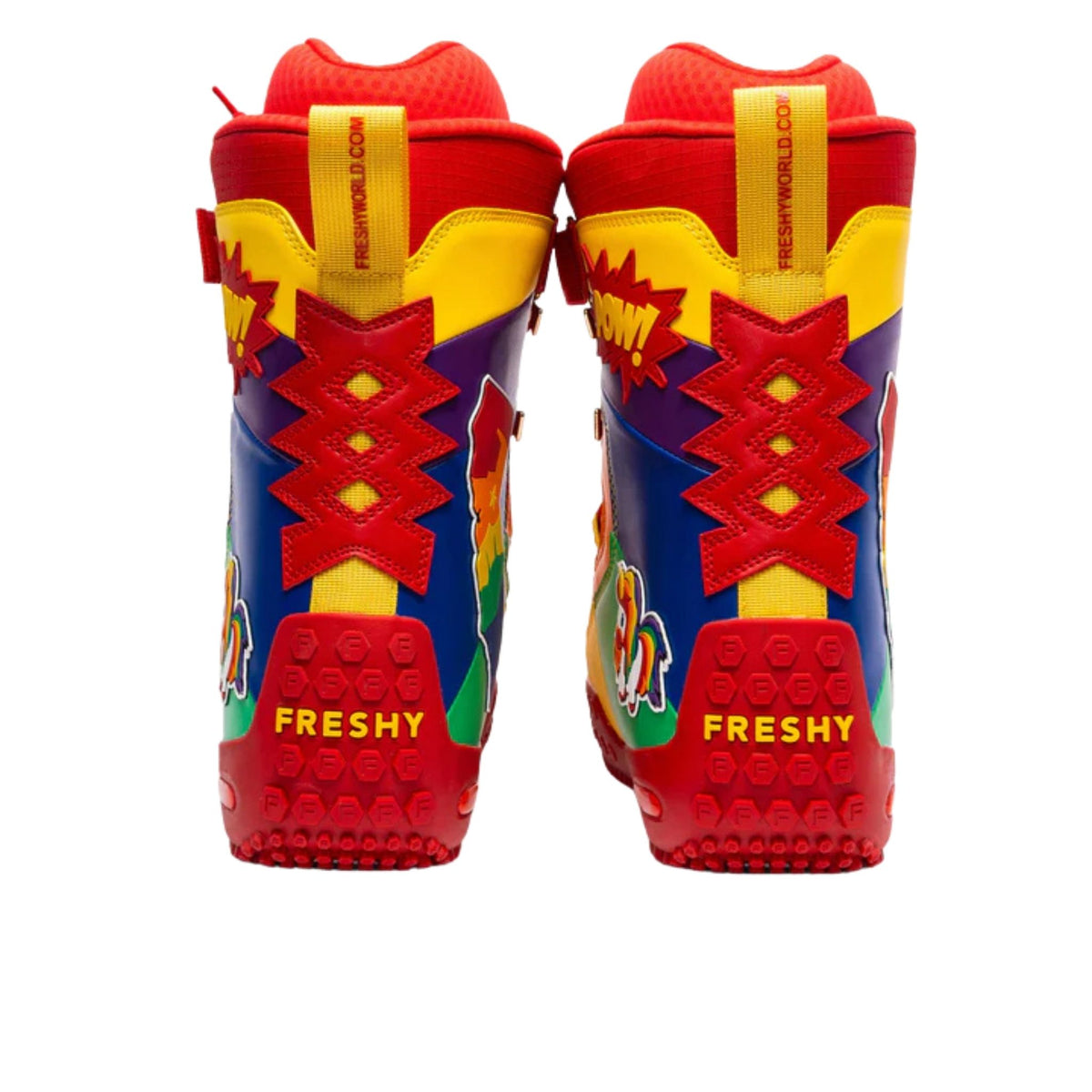 FRESHY - Pow Stomps Boots | Rainbow, buy at DOORS NYC