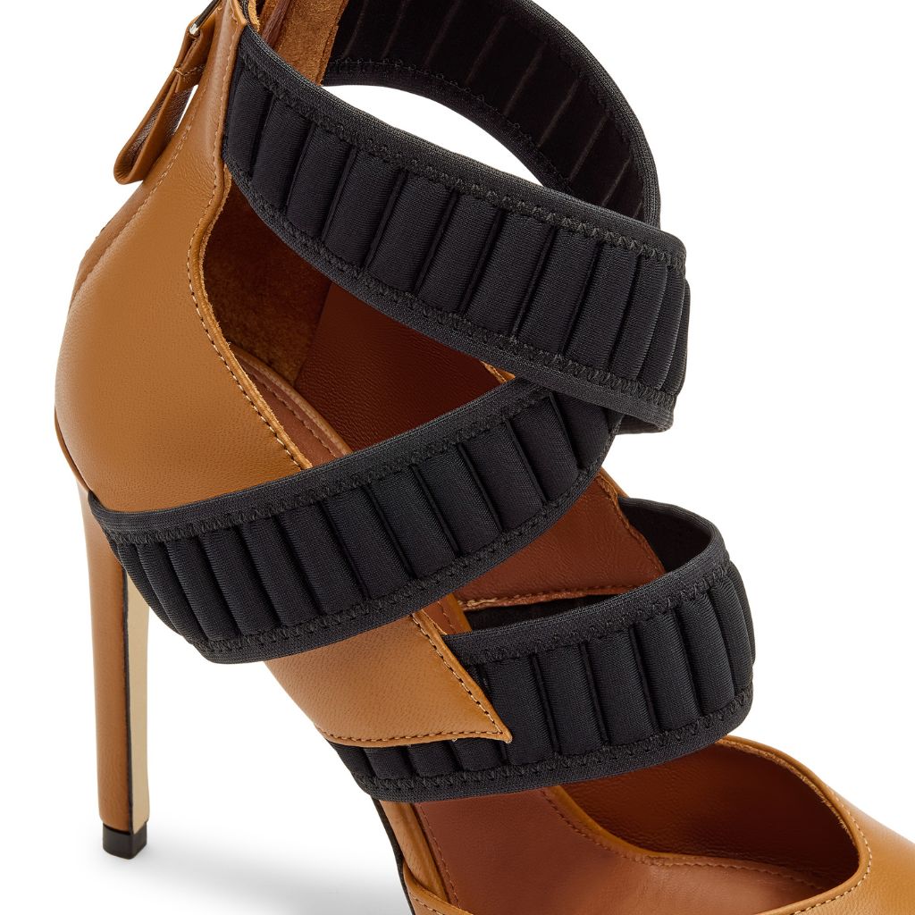 BENEDETTA BOROLI - Sforza Pump Hazelnut PR Sample at DOORS NYC PR showroom