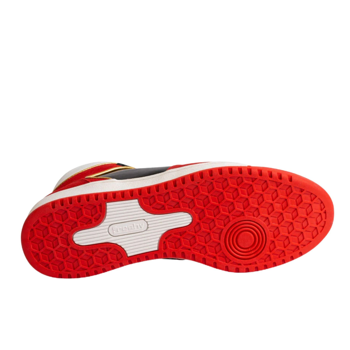 FRESHY - Bounce High-Top Sneakers Red, buy at DOORS NYC