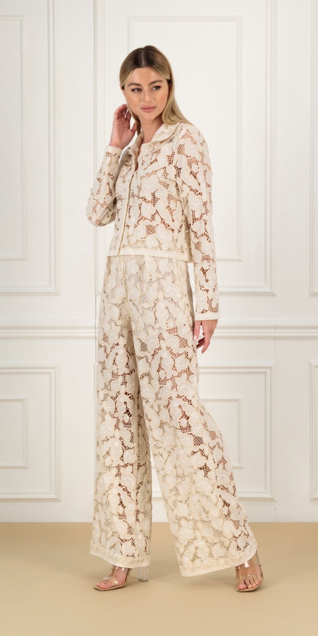 KAIANE DESIGNS - Celeste Lace Jacket at DOORS NYC