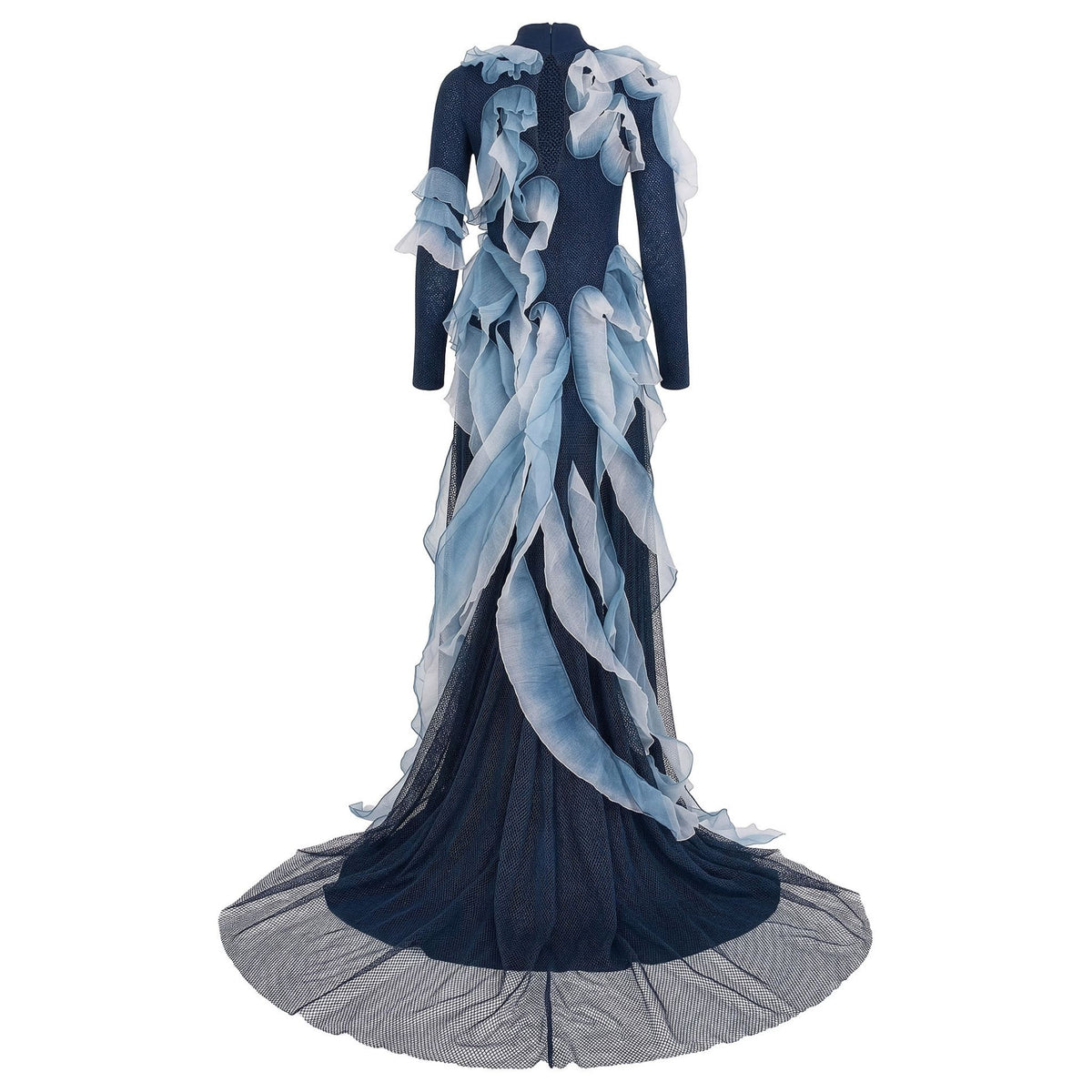 Midnight Siren 2in1 Gown in Petrol Blue