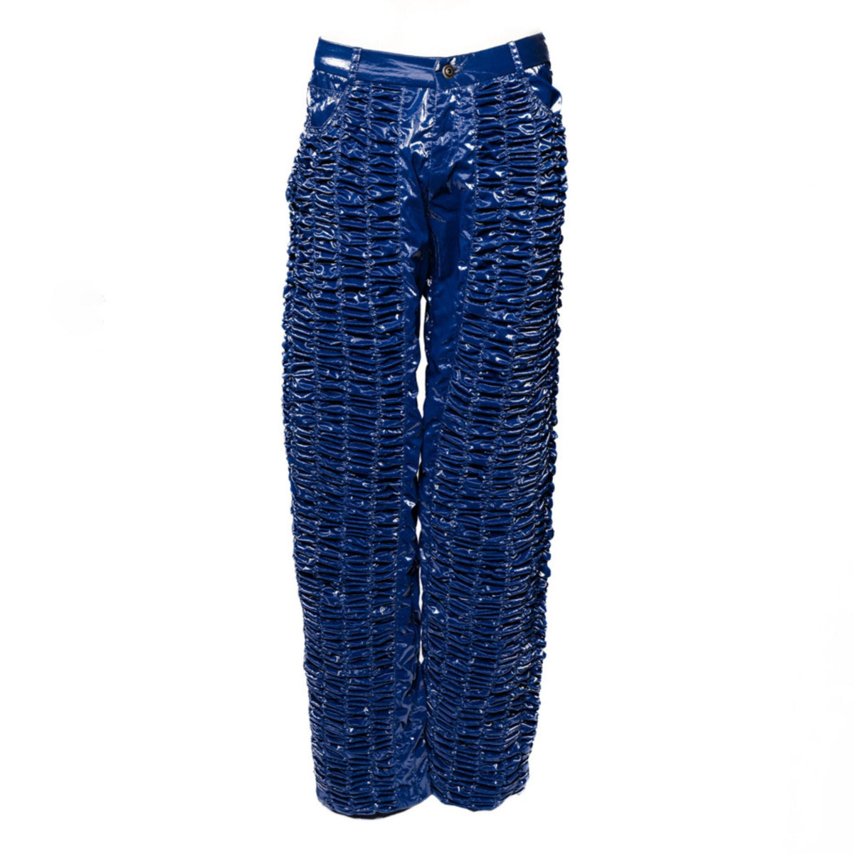 OTKUTYR - Y2K Bagys Pants | Navy, buy at DOORS NYC