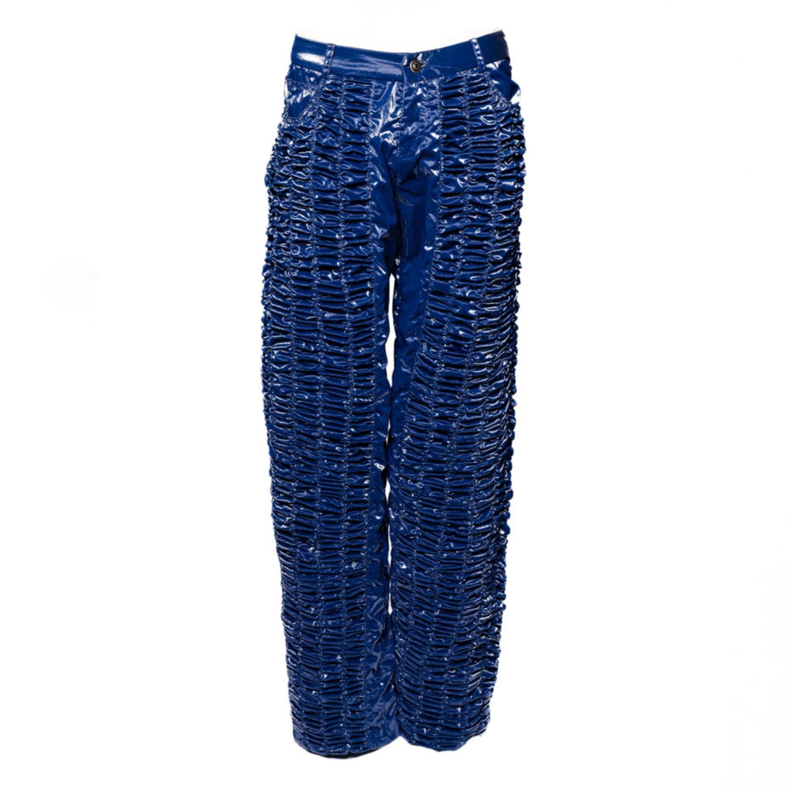 OTKUTYR - Y2K Bagys Pants | Navy, buy at DOORS NYC