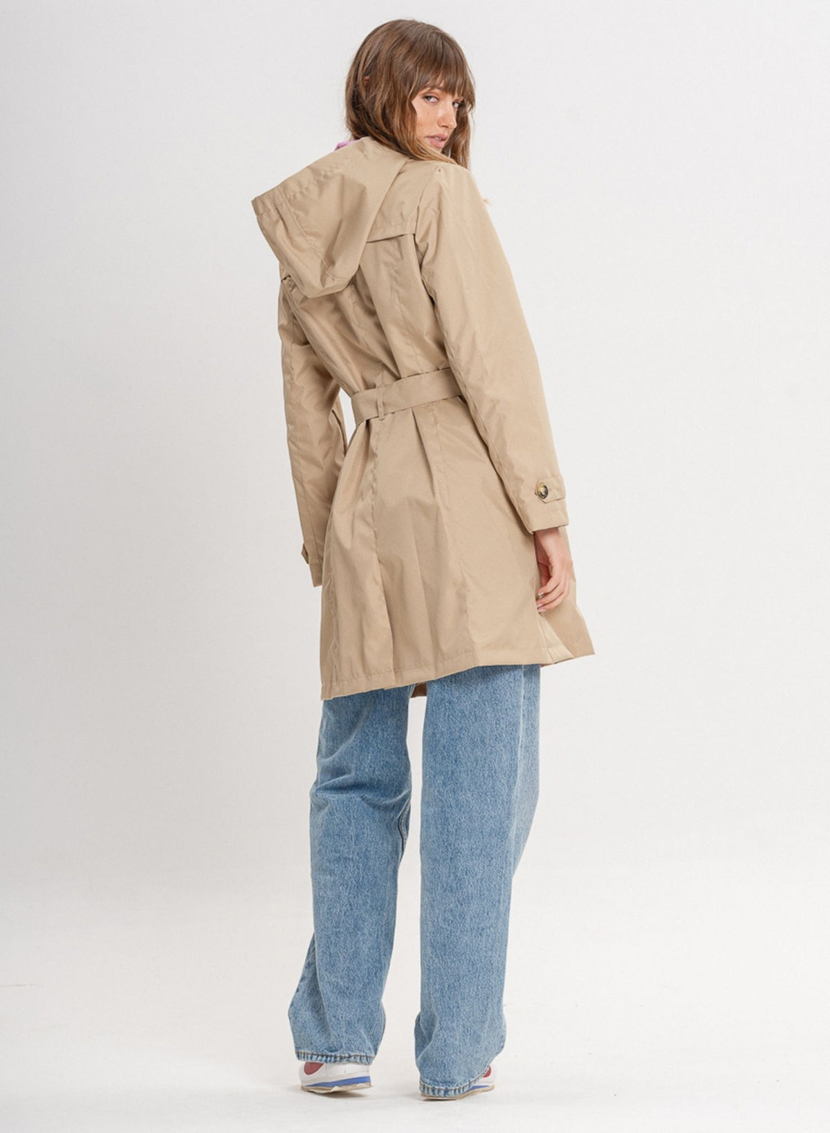 SECO - Beige Manhattan trench coat, buy at DOORS NYC