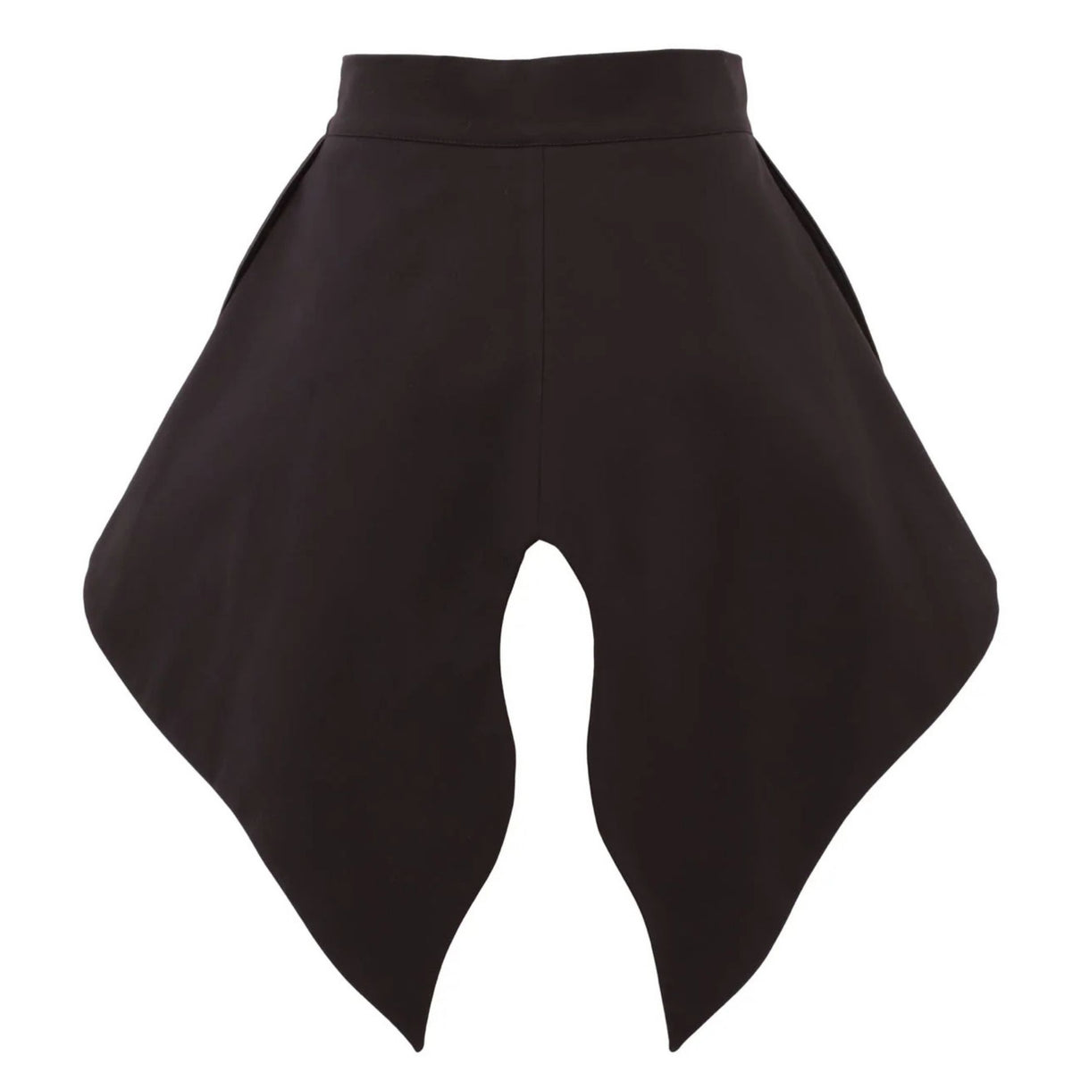 Sculpted Peplum Belt | Black