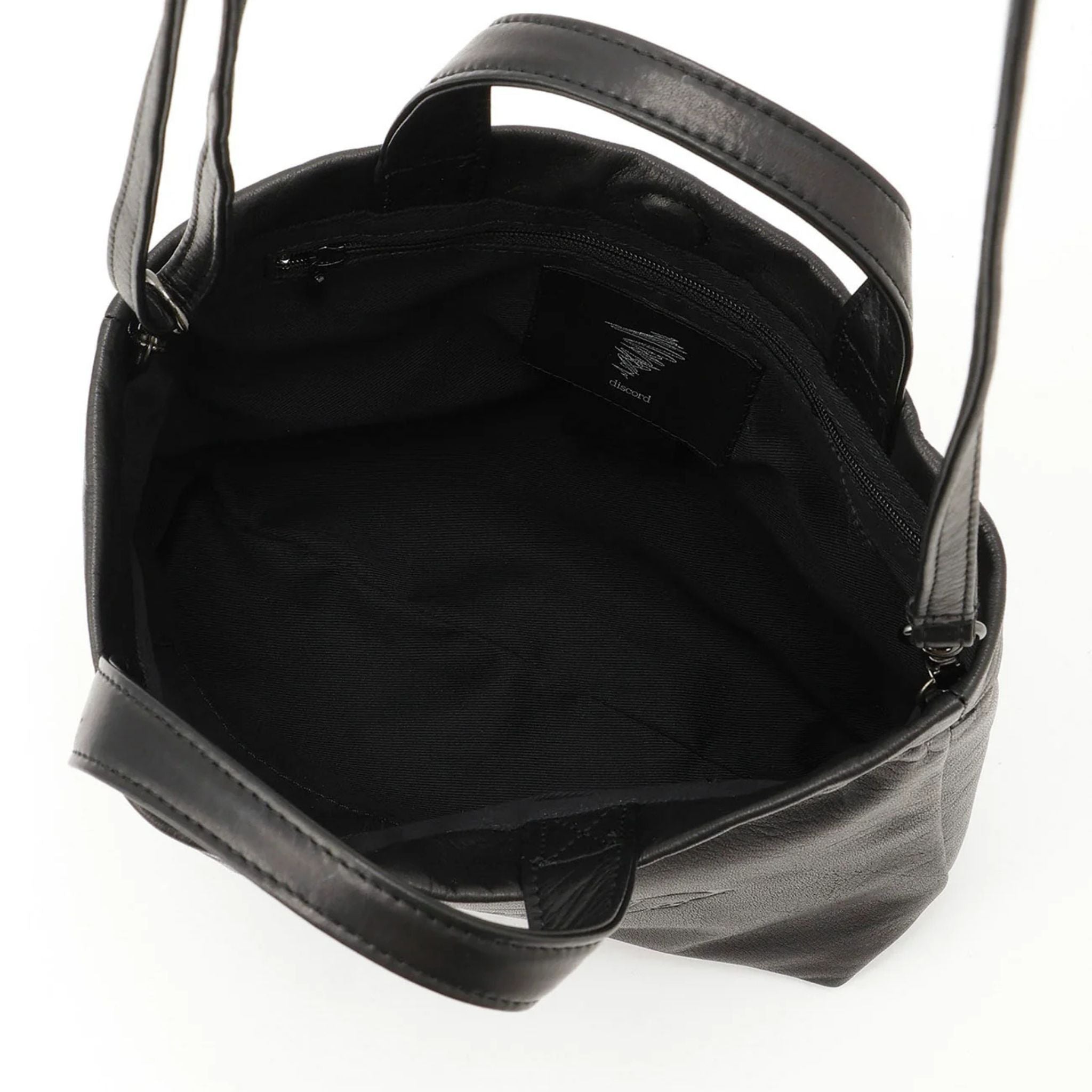 DISCORD YOHJI YAMAMOTO - Mini Tote Bag | Black, buy at DOORS NYC