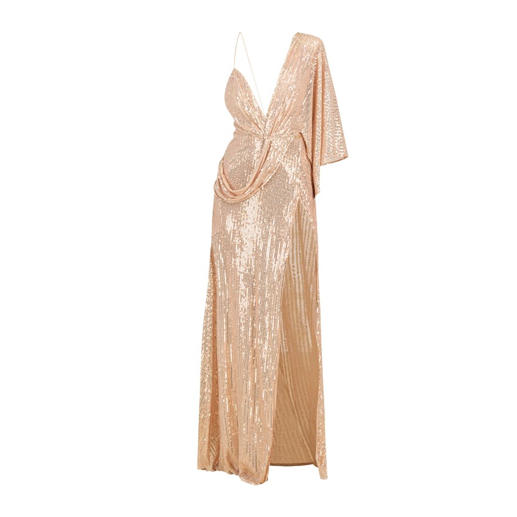 KAIANE DESIGNS - Starry Night Gown | Beige at DOORS NYC