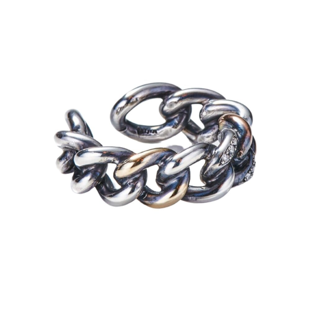 MASANA - Chain Motif Connect Ring, buy at DOORS NYC