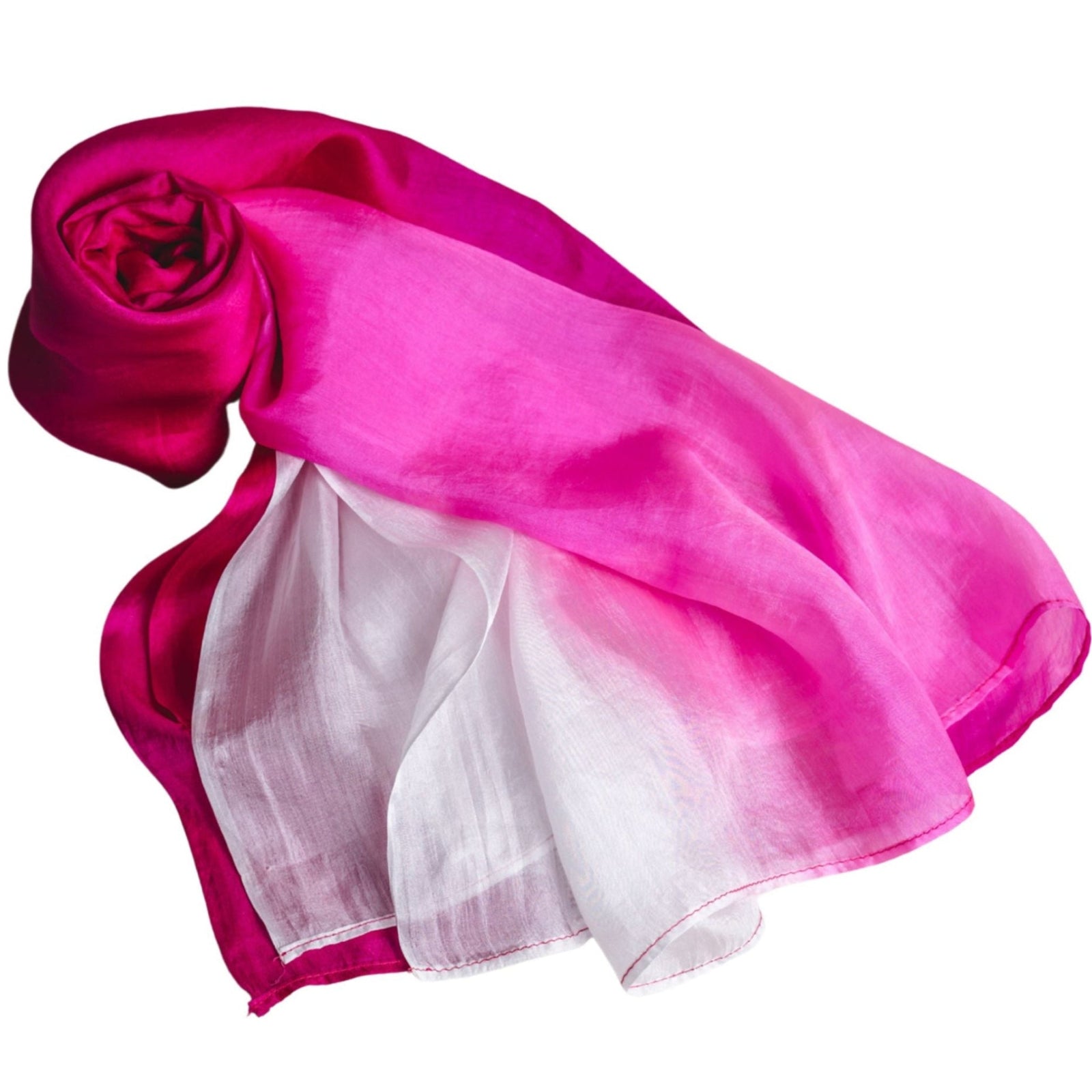 Hot Pink Ombre Scarf