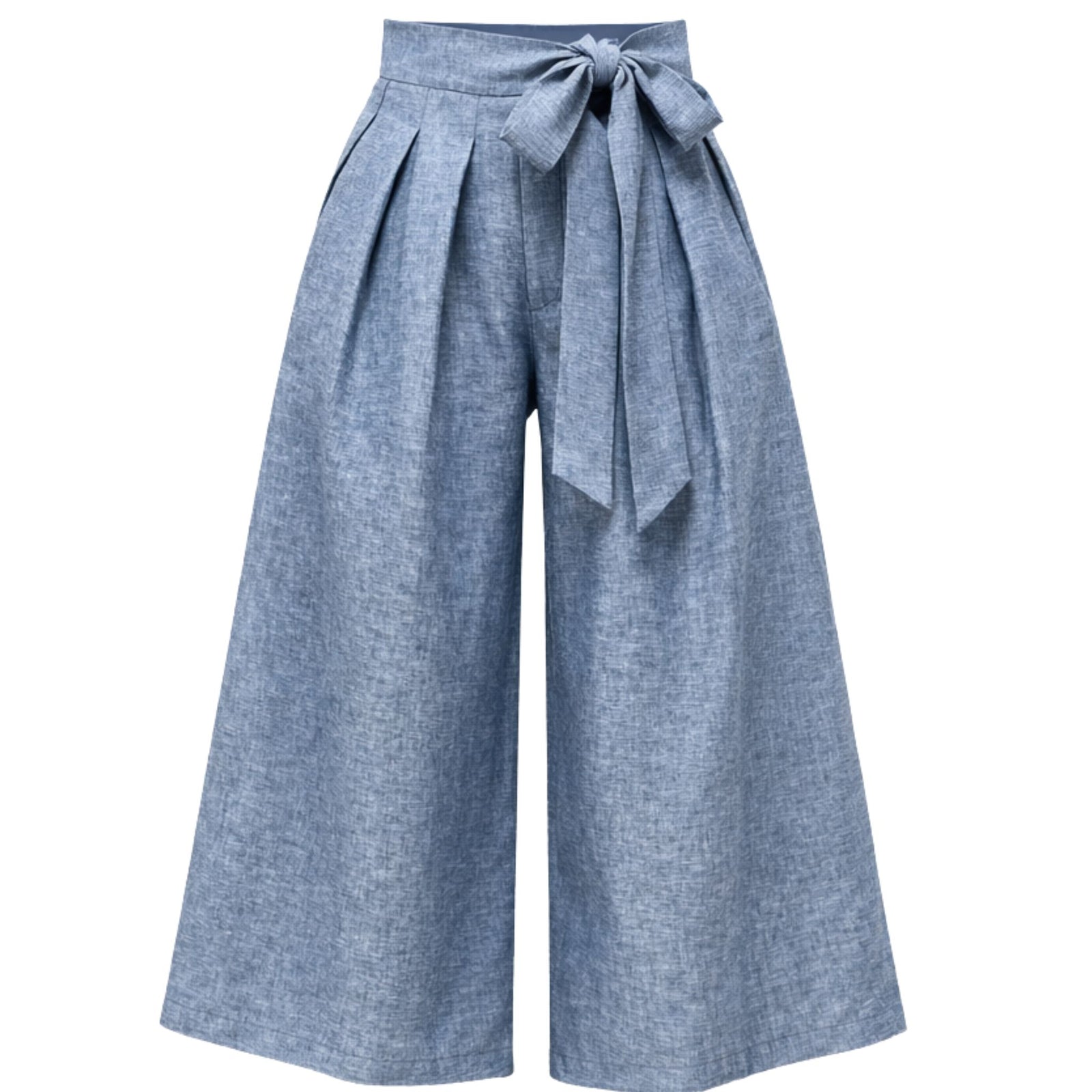 Freesia Blue Linen Pants