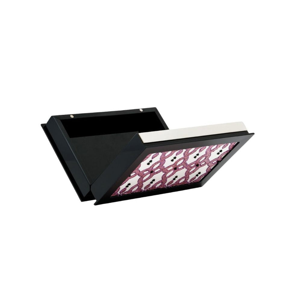 HALA &amp; TATIANA - Layla Purple Clutch , buy at DOORS NYC