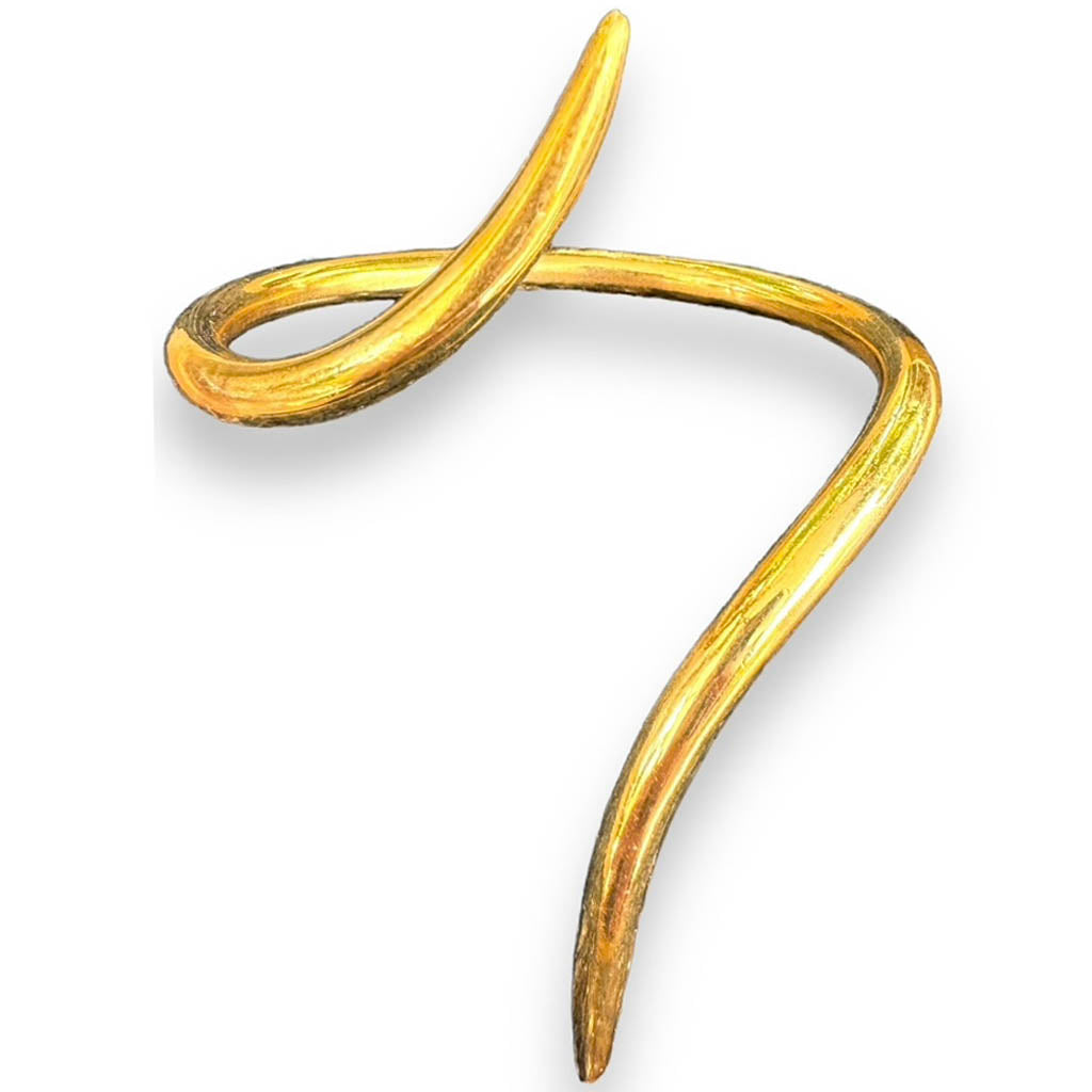 AKI ROC JEWELRY- Inca Cuff Bracelet | Brass Gold, buy at DOORS NYC