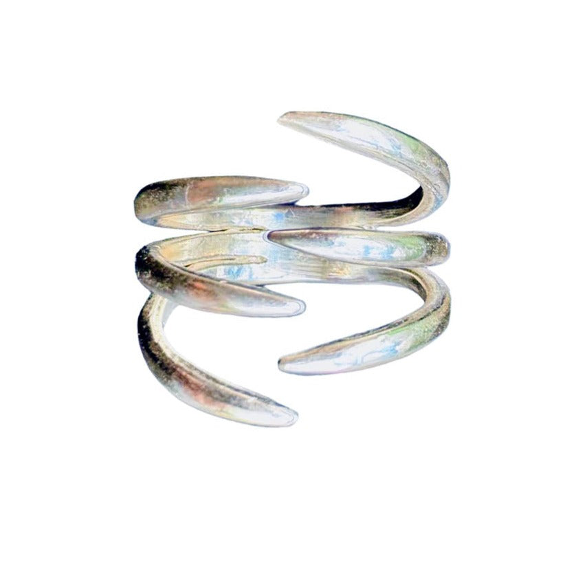 AKI ROC JEWELRY - The Hug Ring Trio | Sterling Silver, buy at DOORS NYC