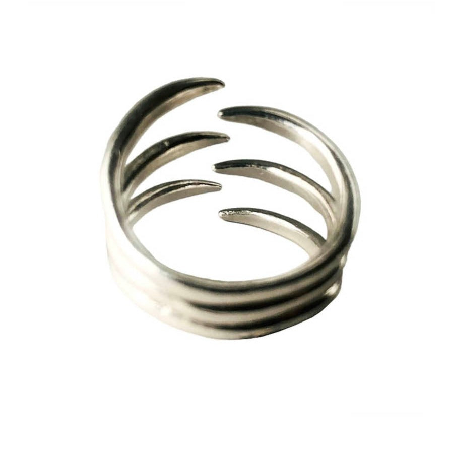 AKI ROC JEWELRY - The Hug Ring Trio | Sterling Silver, buy at DOORS NYC