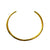 AKI ROC JEWELRY - The Hug Cuff Bracelet | Brass Gold, buy at DOORS NYC