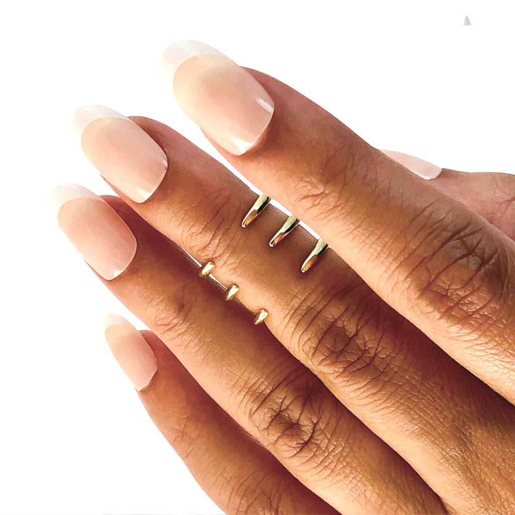 AKI ROC JEWELRY - The Hug Midi Ring | Sterling Silver, buy at DOORS NYC