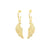 Angel Hoop Earrings | Gold