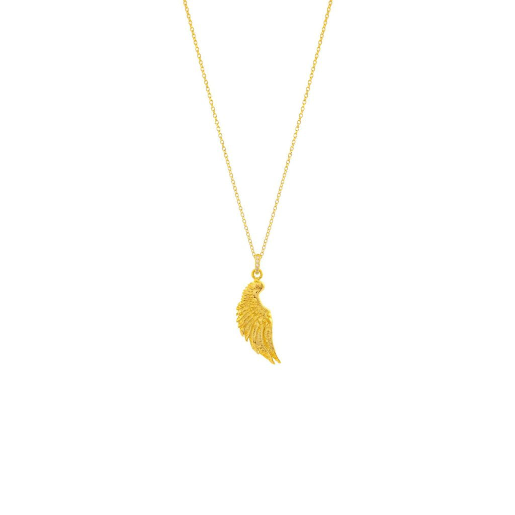 Angel Necklace | Gold