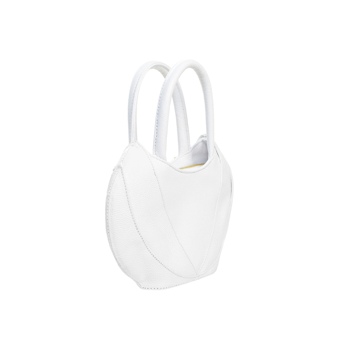 Angled view, Etherea Mini White designed by Made in Neptune