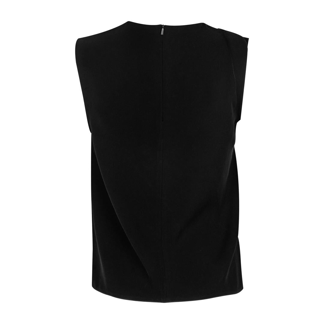 Fluid Crepe Top by SAHAR JABERIAN - back