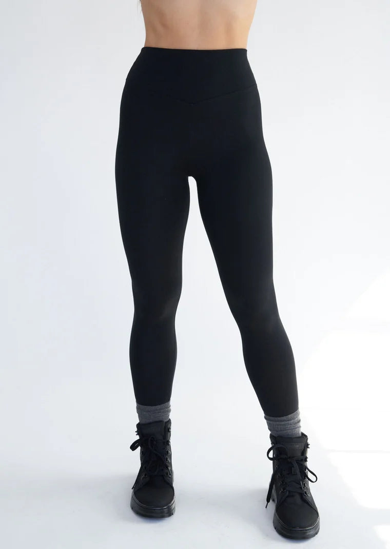 EARTH BODY - Earth Body High-Waisted Legging | Black , buy at DOORS NYC