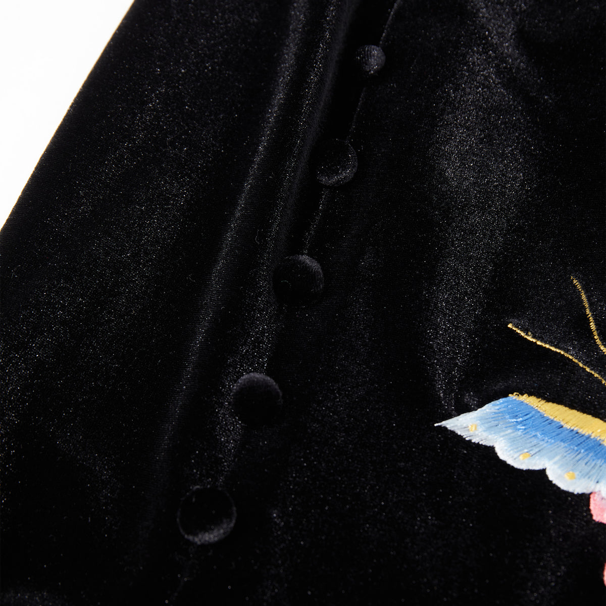 Black Colored-Butterfly Fishtail Skirt