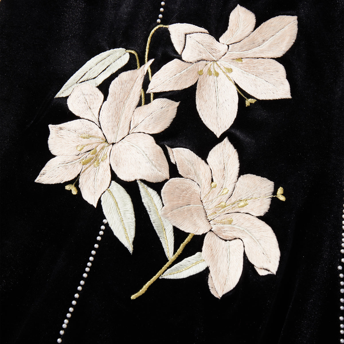 Black Pearl &amp; Lily Qipao