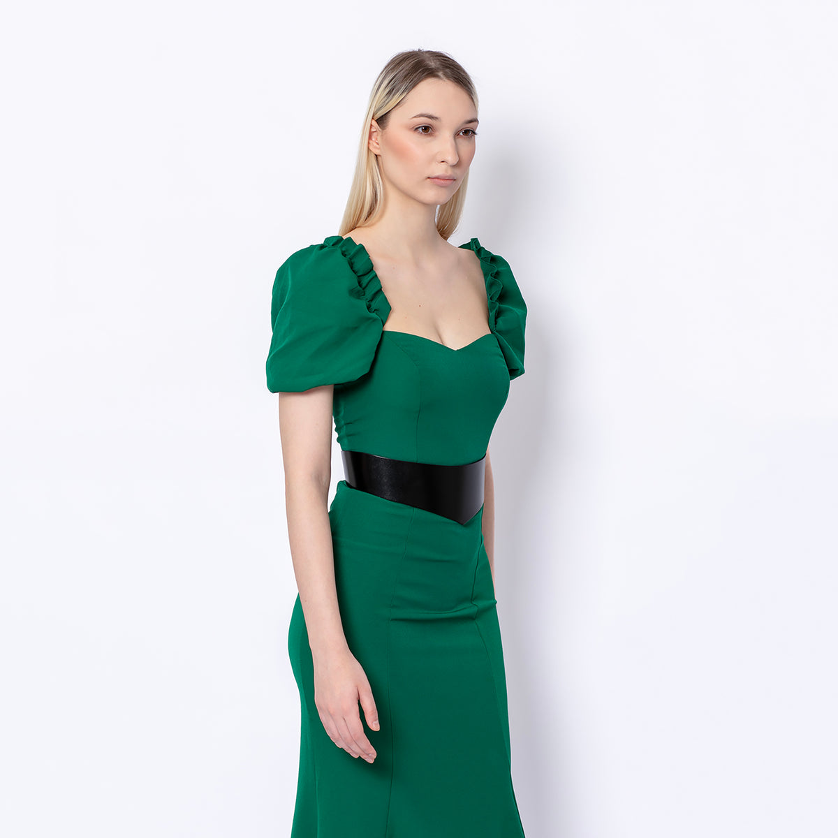 HAUTE CUIR - Black Slim Vixen Belt, buy at DOORS NYC