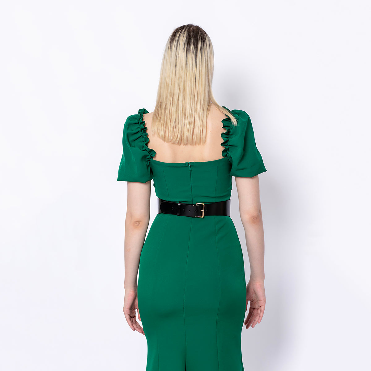 HAUTE CUIR - Black Slim Vixen Belt, buy at DOORS NYC