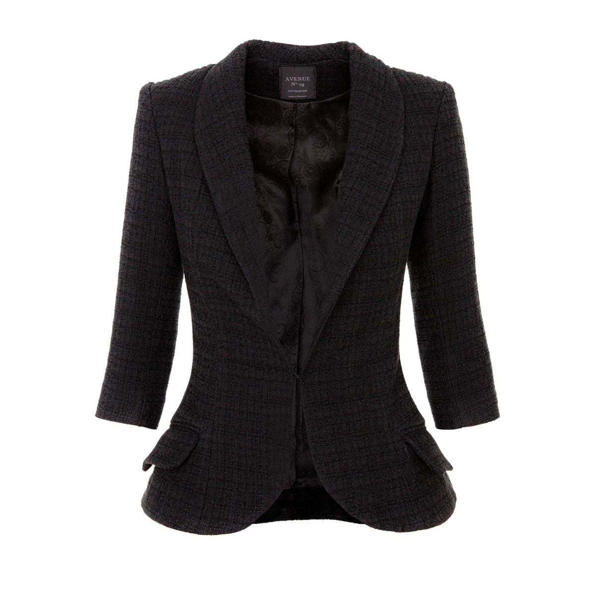 Black Structured Blazer