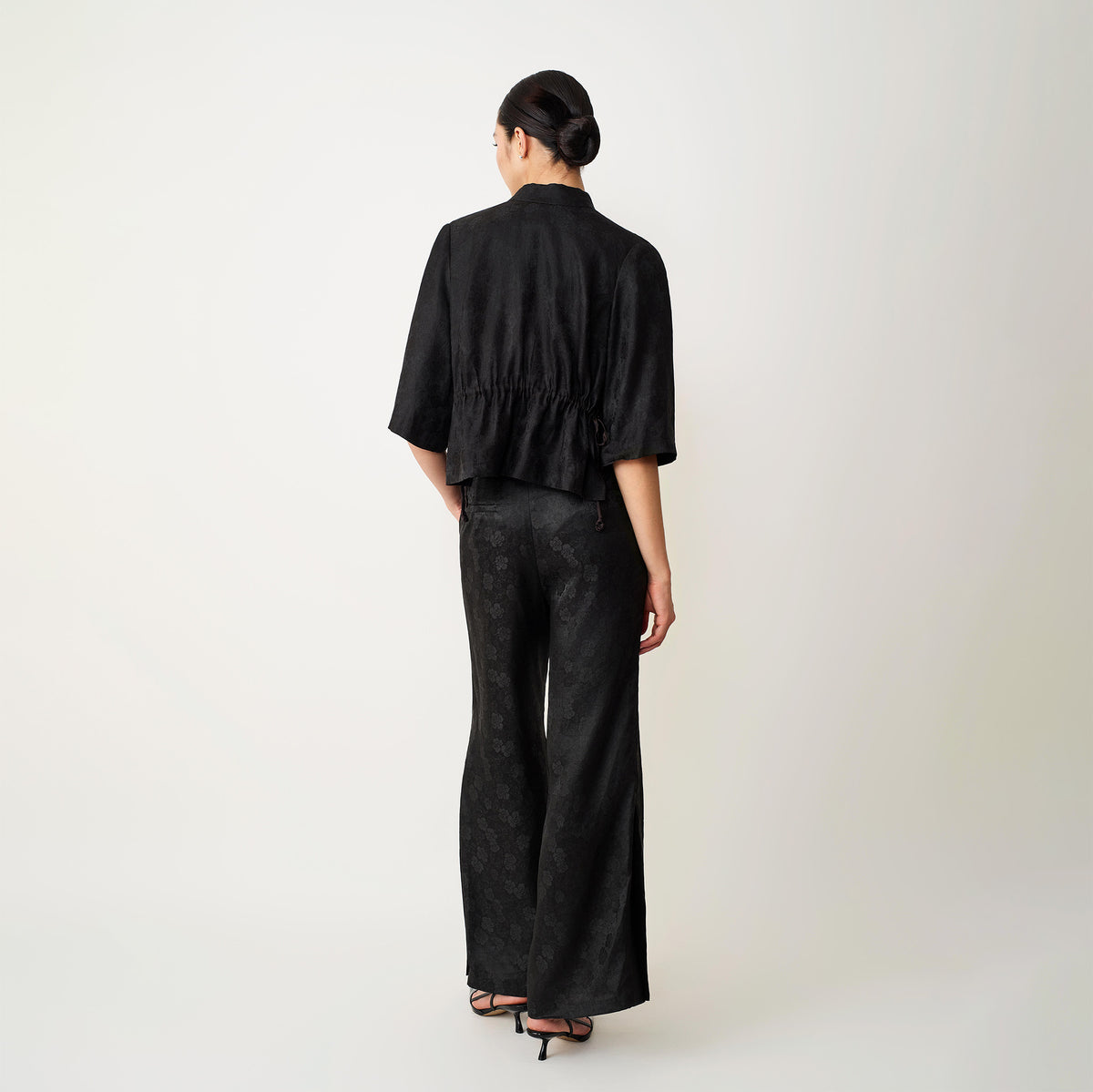 Black Two-way Blouse