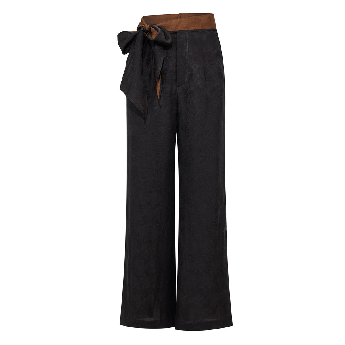 Black Wide-leg Trousers