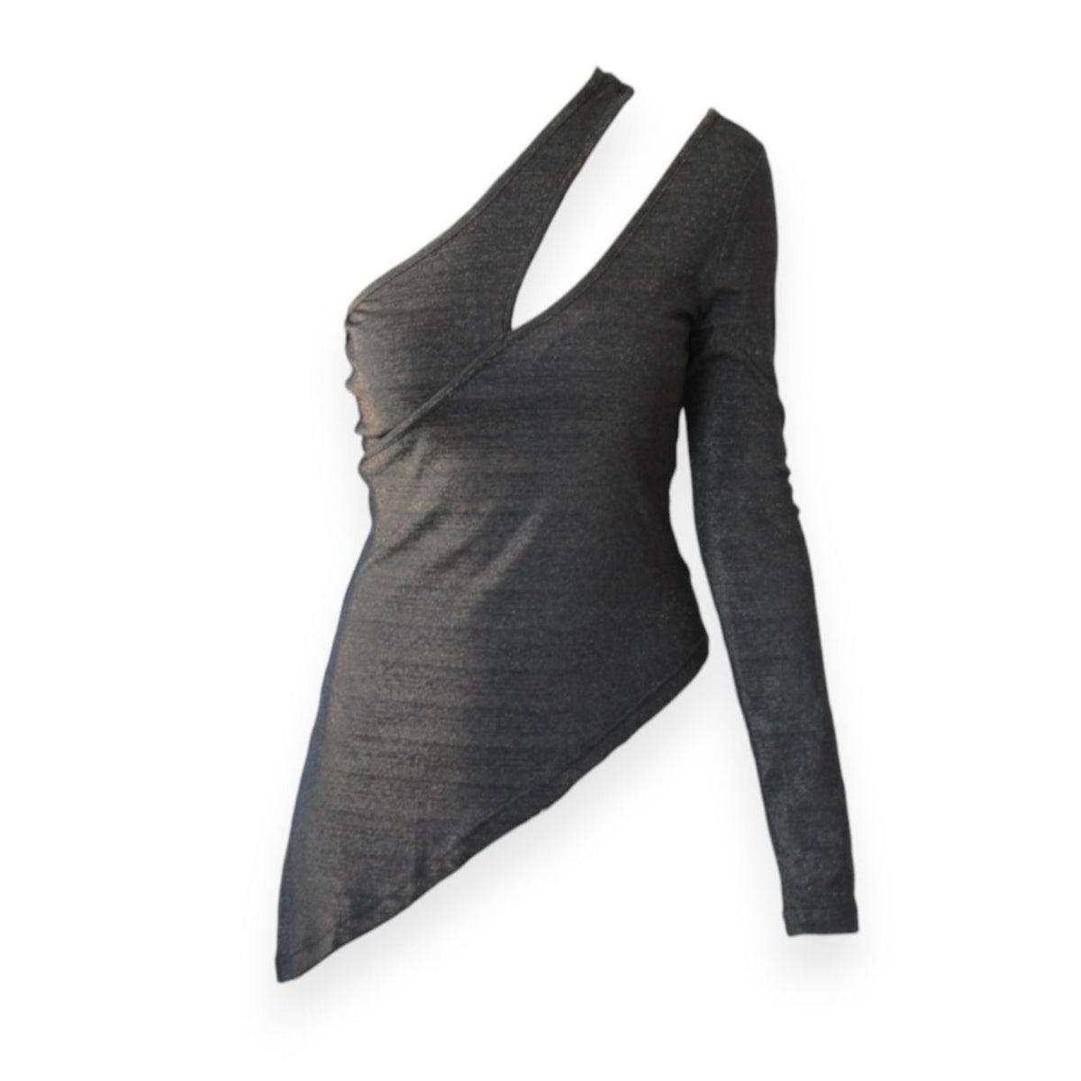 MNK ATELIER - Metallic Top | Black, buy at DOORS NYC