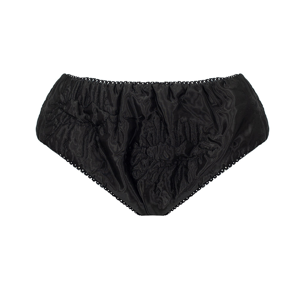 MASHAT - Black Organza Micro-shorts, buy at DOORS NYC