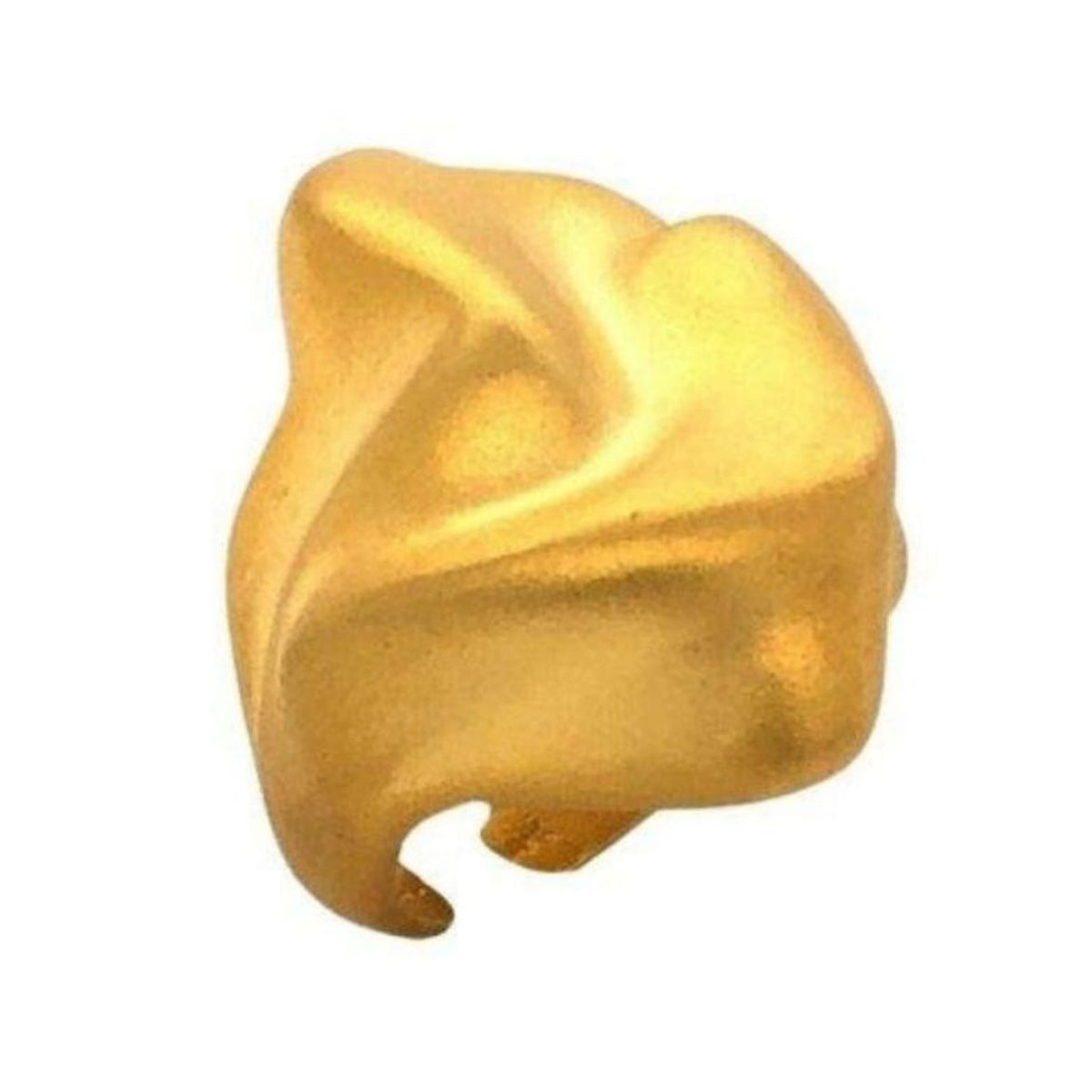 LINYA JEWELRY - Matte Hammered Big Ring, buy at DOORS NYC