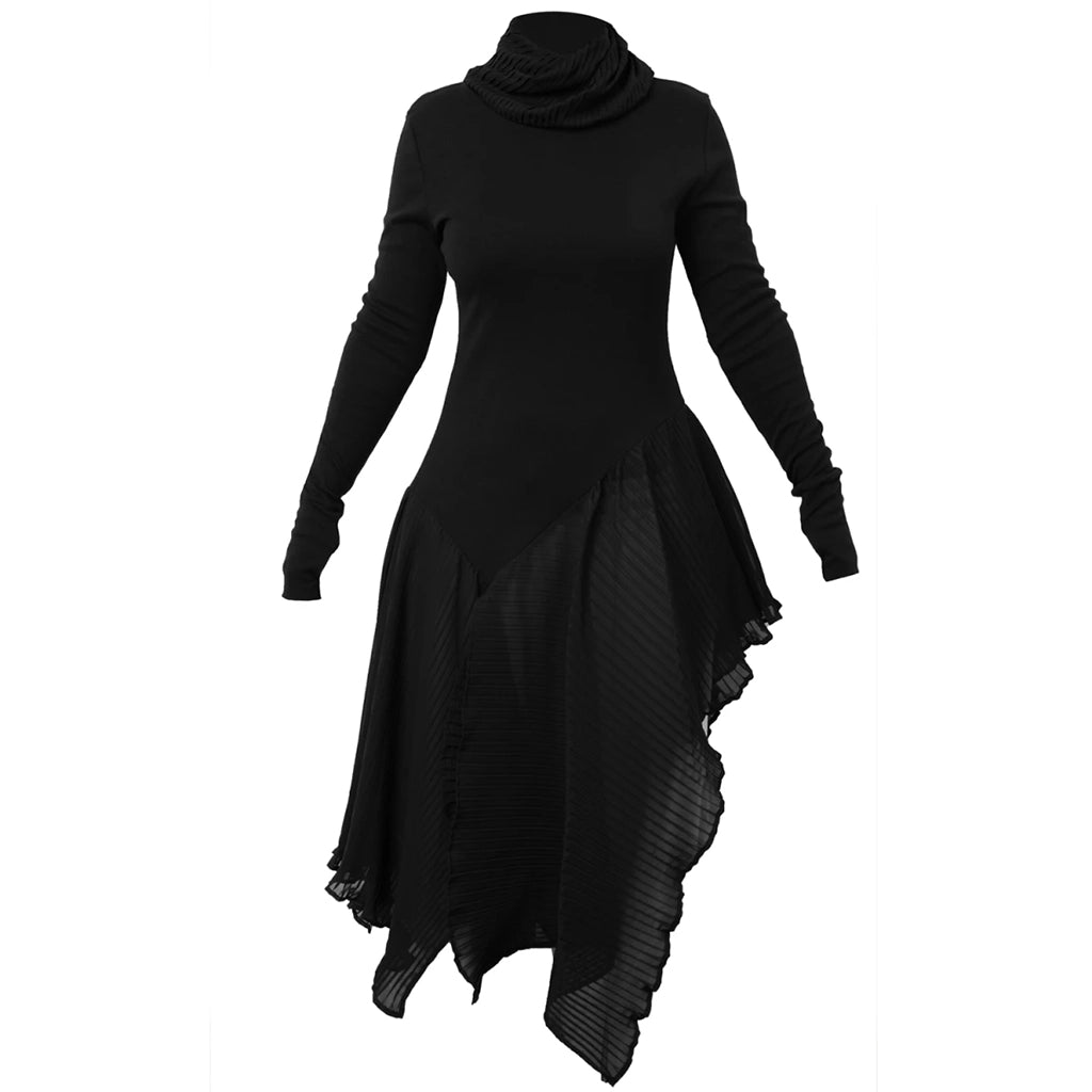 METAMORPHOZA - Pleated Tunic | Black  , buy at DOORS NYC