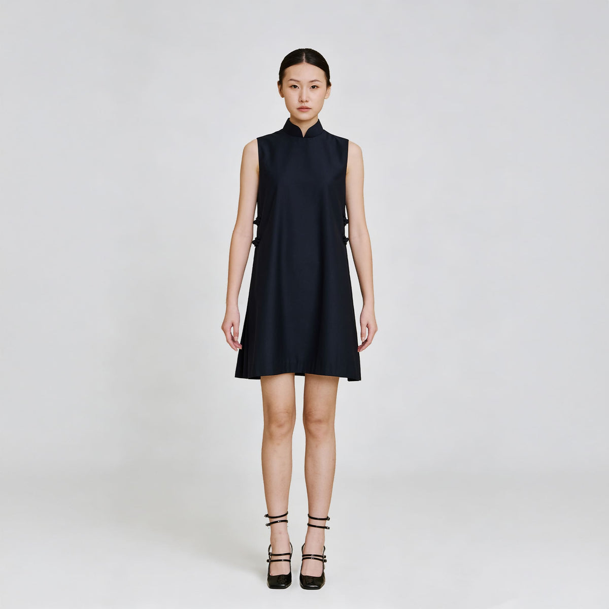 QIPOLOGY - Blue Babydoll Dress, buy at DOORS NYC